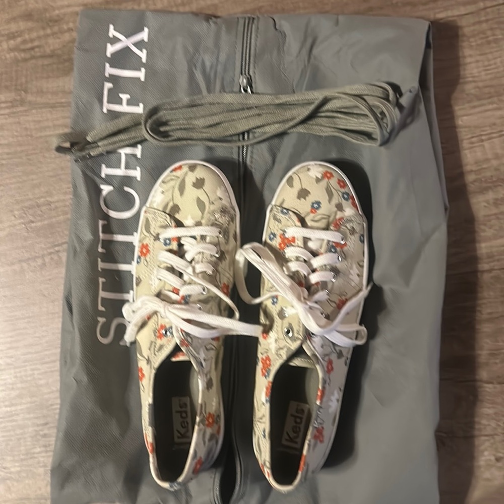 Ked’s floral sneakers